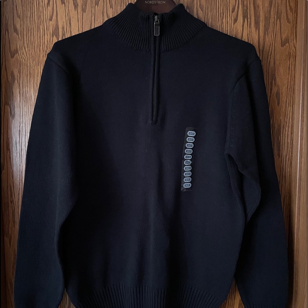 Men’s Oscar de la Renta 1/4 zip sweater